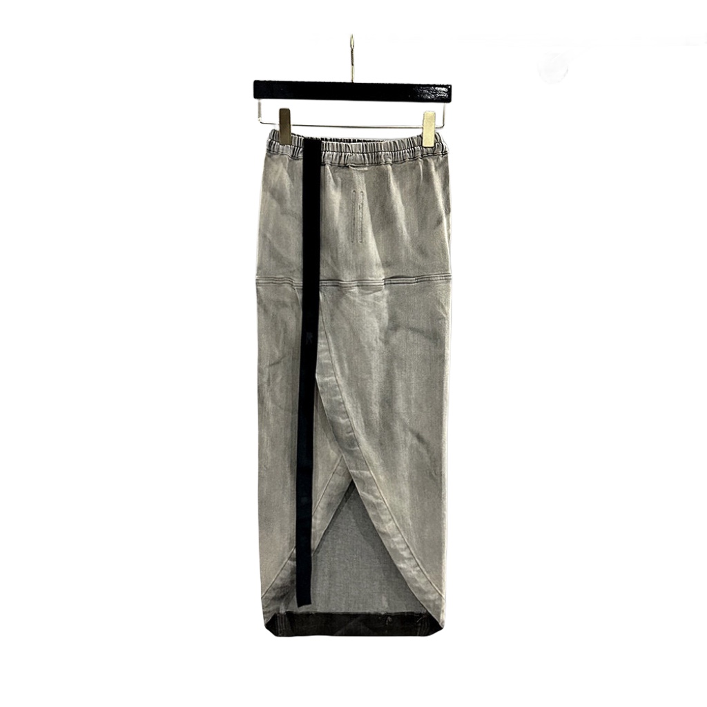 Rick Owens Drkshdw High-waist Denim Skirt - DopestKickz