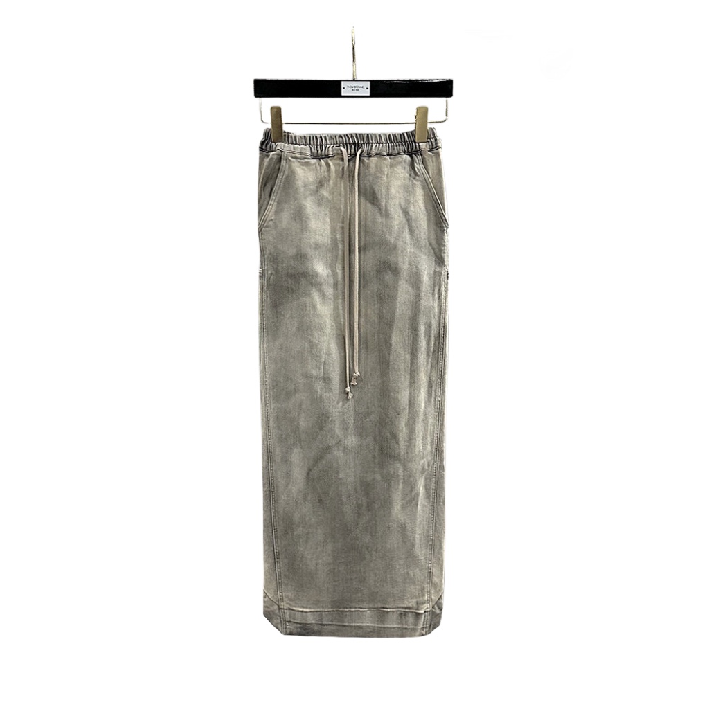 Rick Owens Drkshdw High-waist Denim Skirt - DopestKickz