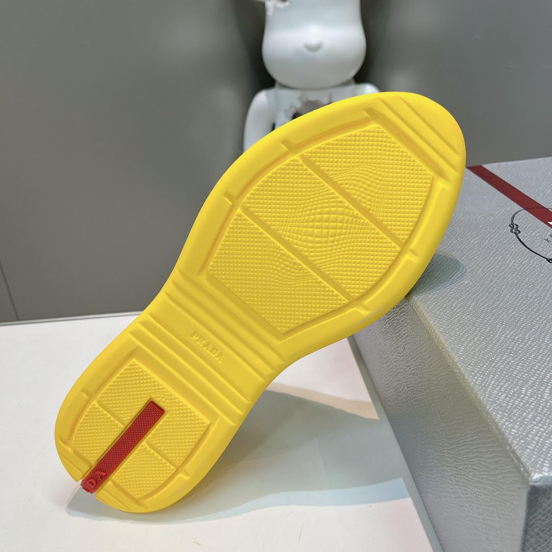 Prada America's Cup Soft Rubber And Bike Fabric Sneakers - DopestKickz