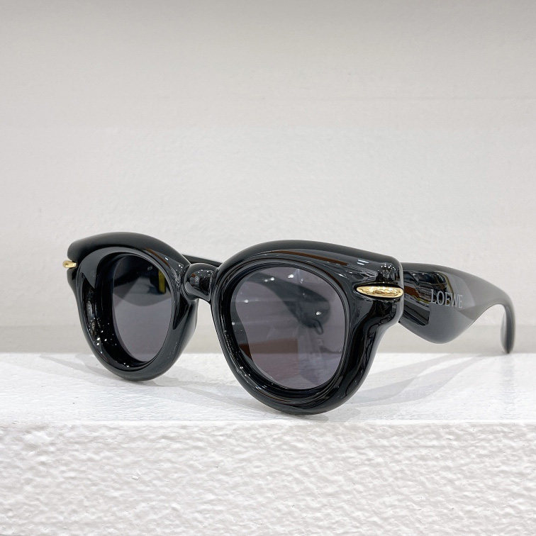 Loewe Inflated Round Sunglasses In Nylon - DopestKickz