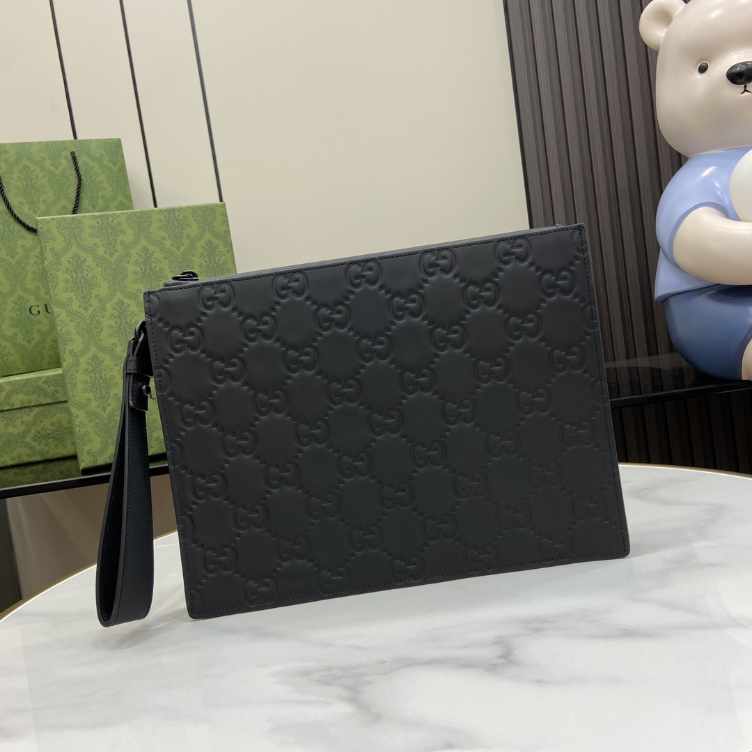 Gucci GG Rubber-effect Pouch - DopestKickz