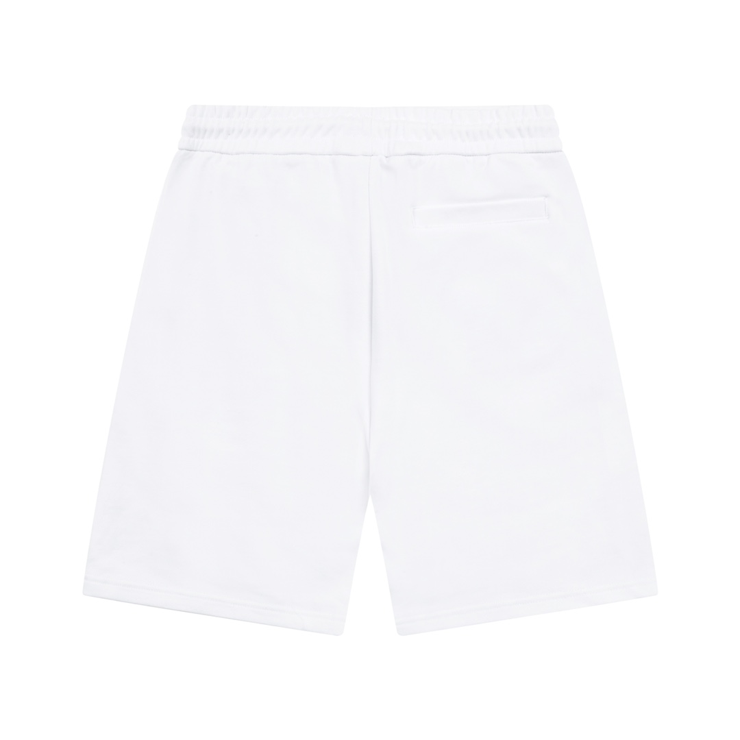 Balenciaga Logo Cotton Shorts - DopestKickz