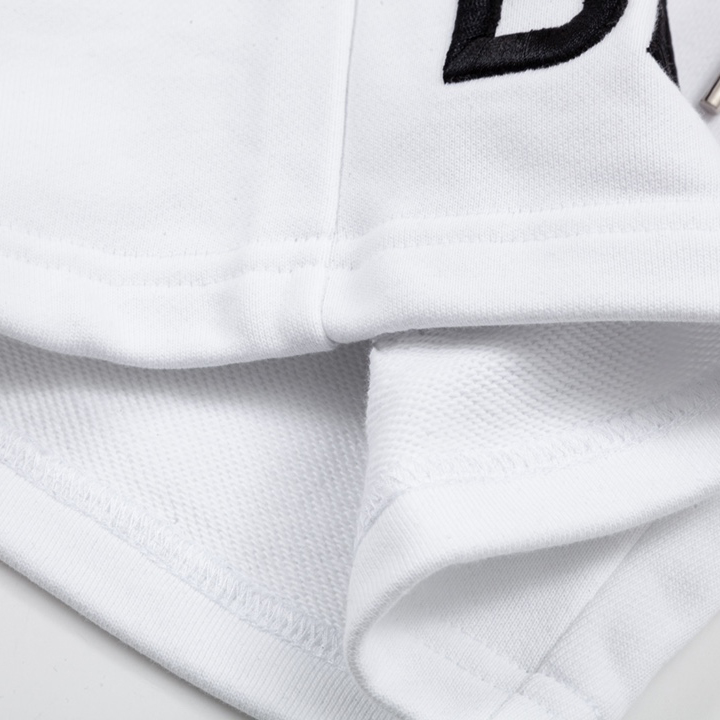 Balenciaga Logo Cotton Shorts - DopestKickz