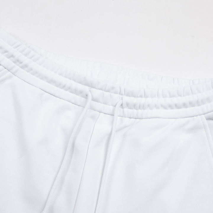 Balenciaga Logo Cotton Shorts - DopestKickz