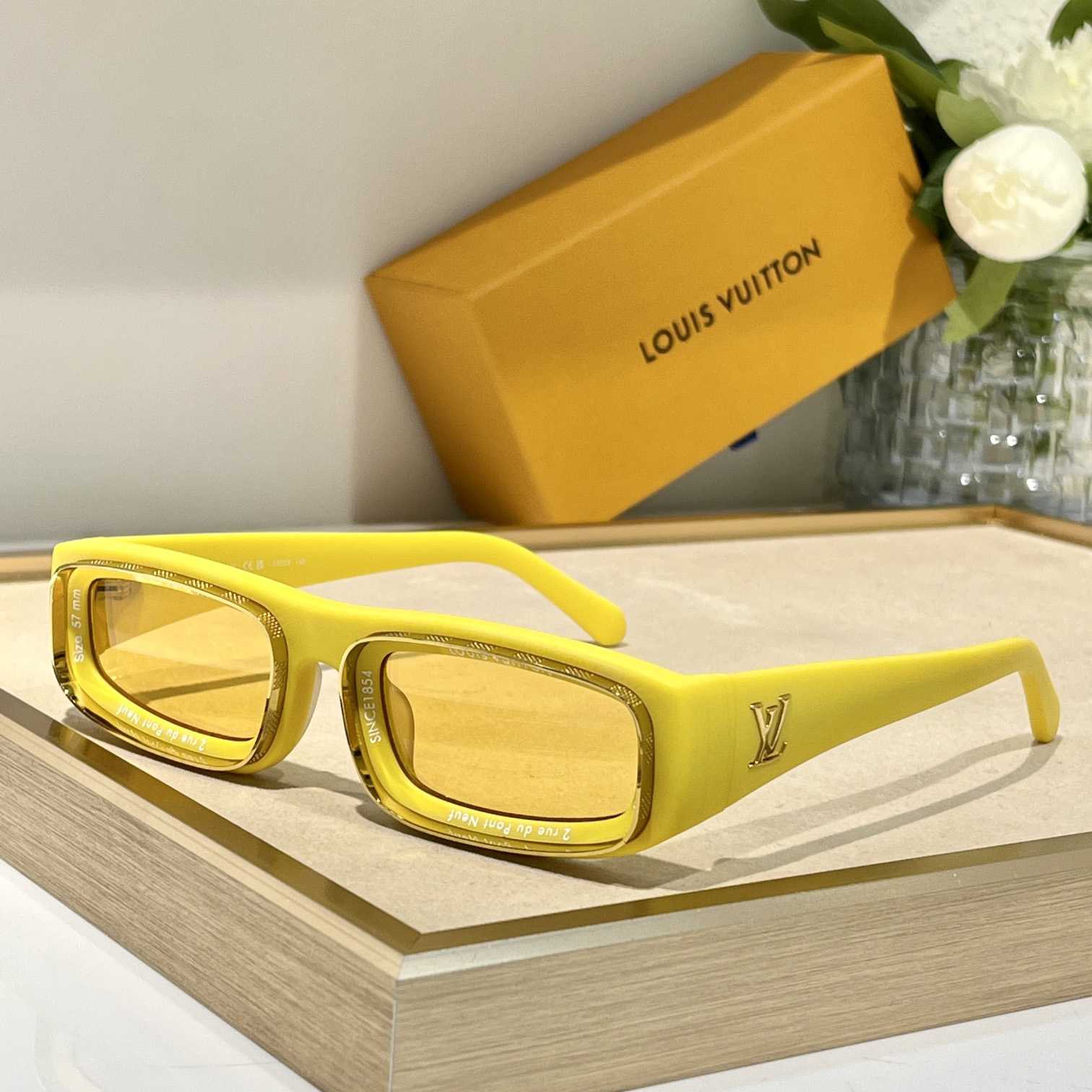 Louis Vuitton LV Super Vision Low Square Sunglasses      - DopestKickz