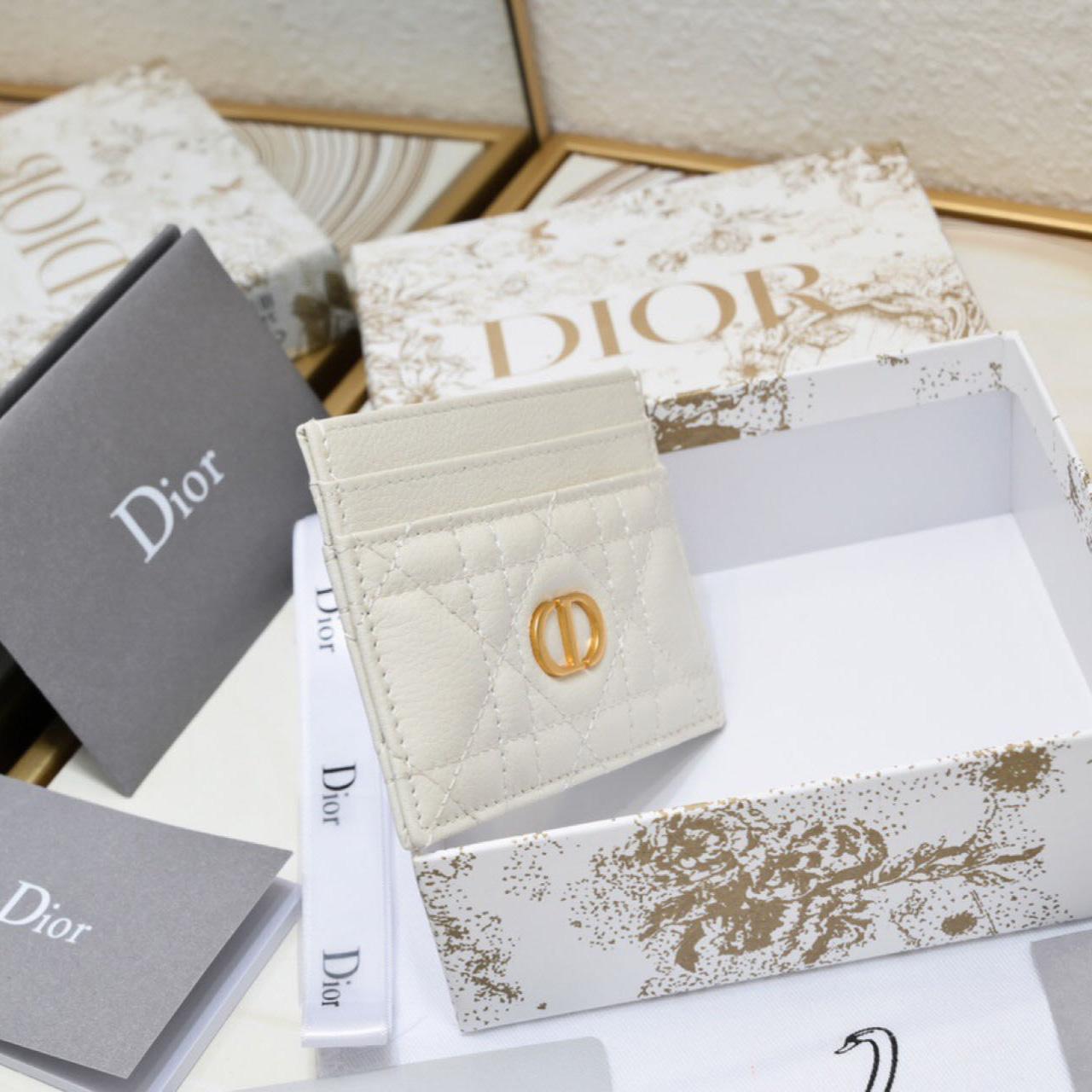Dior Caro Five-Slot Card Holder   - DopestKickz
