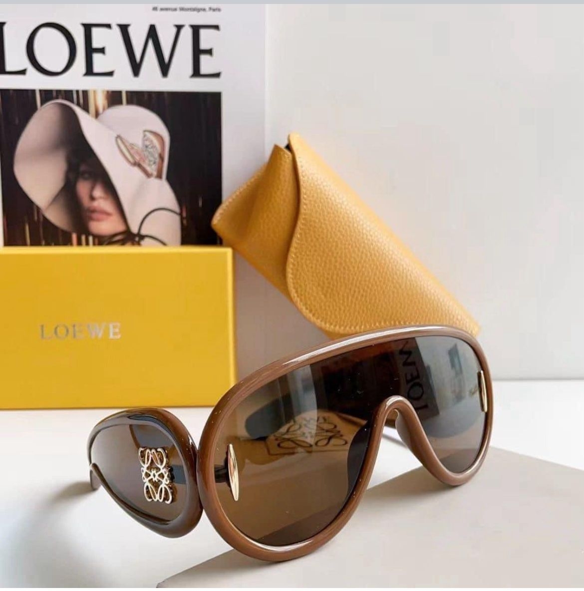 Loewe Wave Mask Sunglasses - DopestKickz
