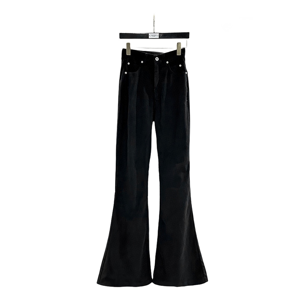Rick Owens Drkshdw Black Bolan Jeans - DopestKickz
