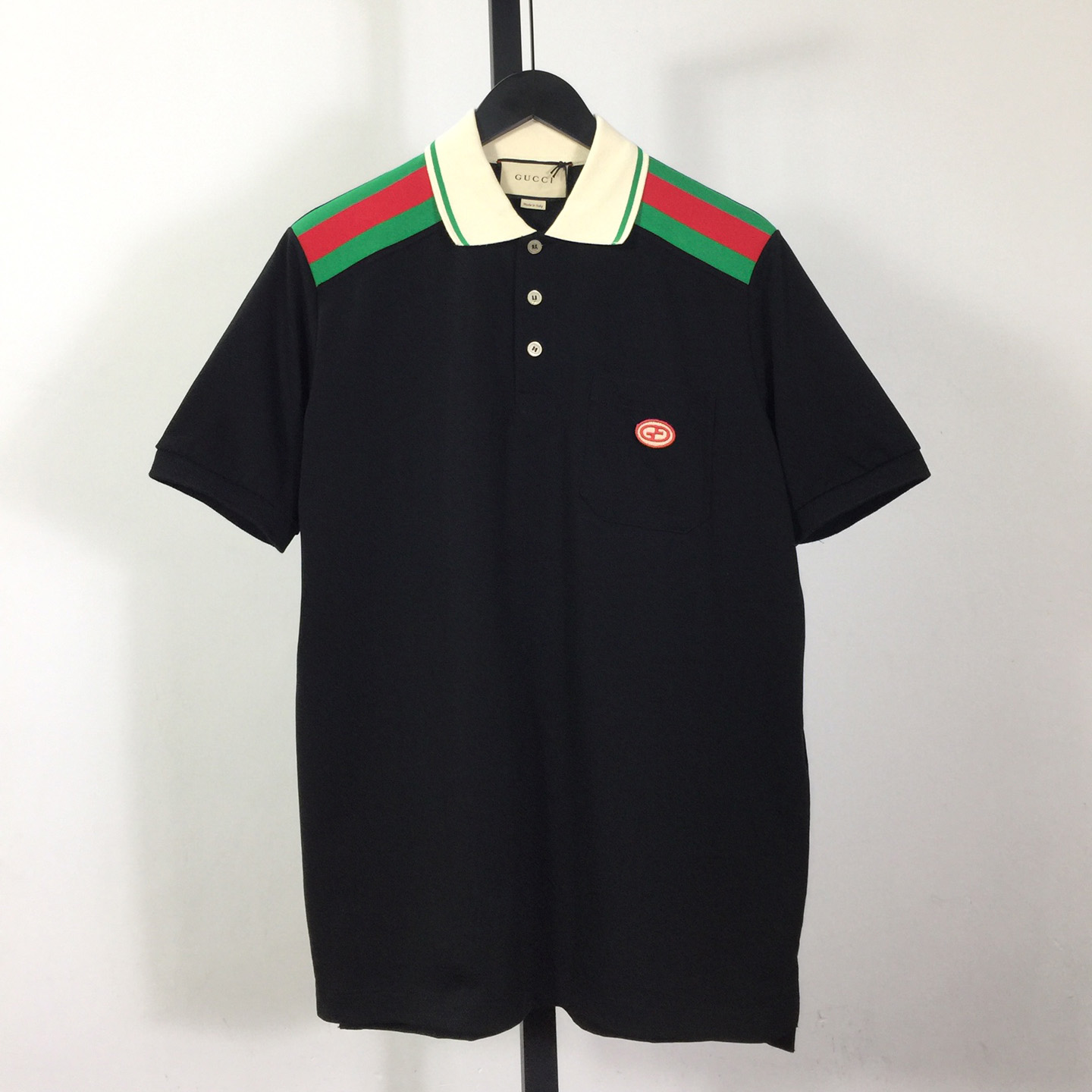Gucci Cotton Polo With Interlocking G - DopestKickz
