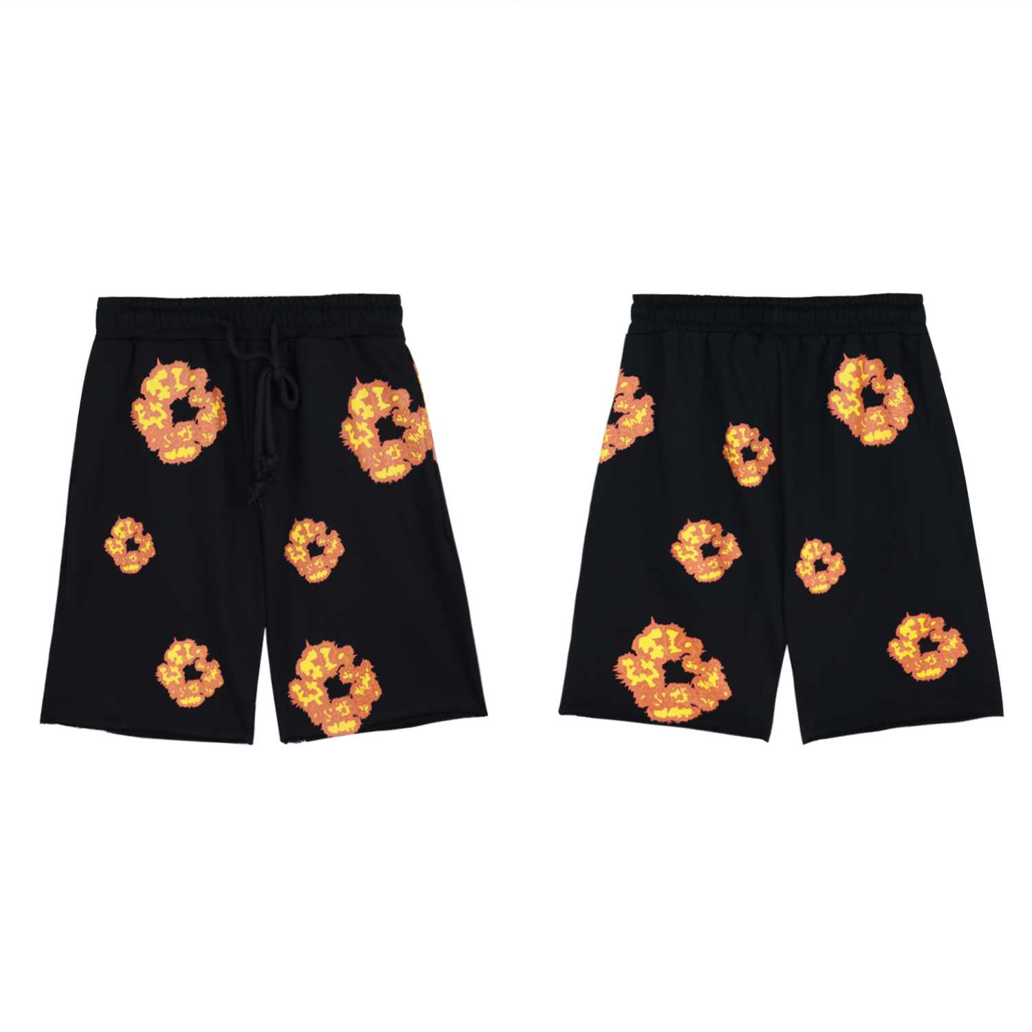 Denim Tears Cotton Wreath Sweat Shorts - DopestKickz