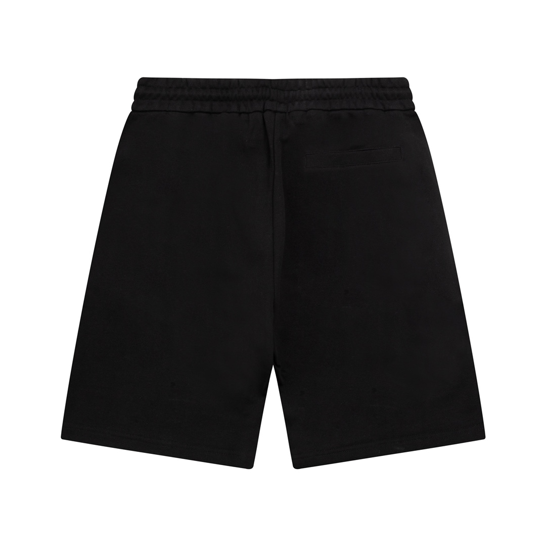 Balenciaga Logo Cotton Shorts - DopestKickz