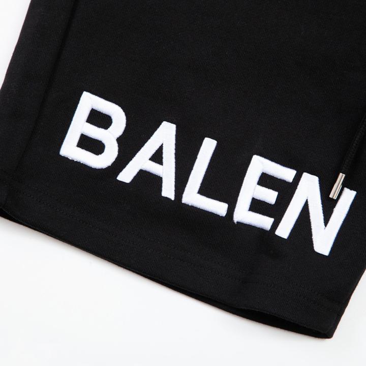 Balenciaga Logo Cotton Shorts - DopestKickz