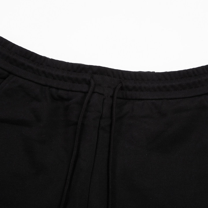 Balenciaga Logo Cotton Shorts - DopestKickz