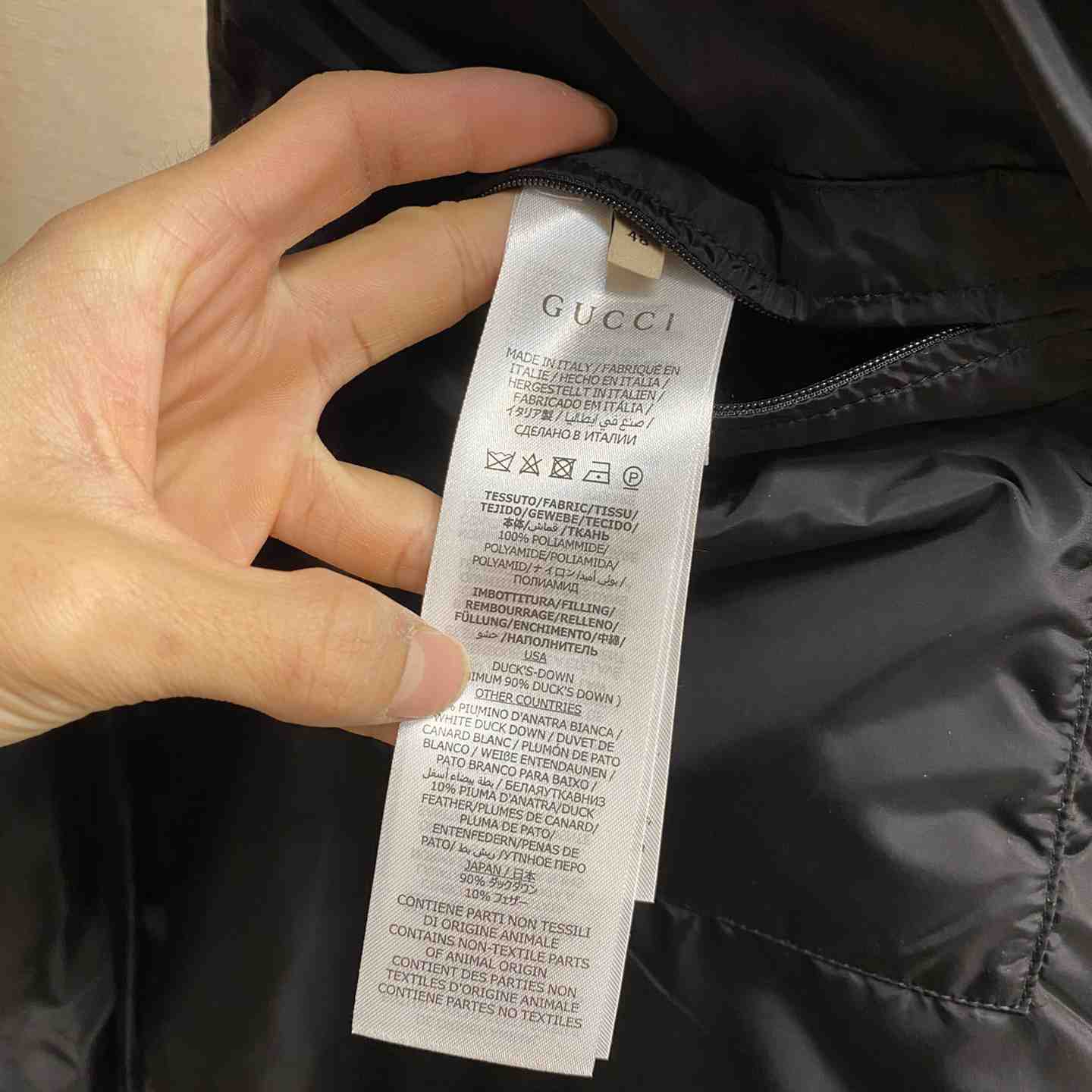 Gucci Jumbo GG Canvas Down Vest  - DopestKickz