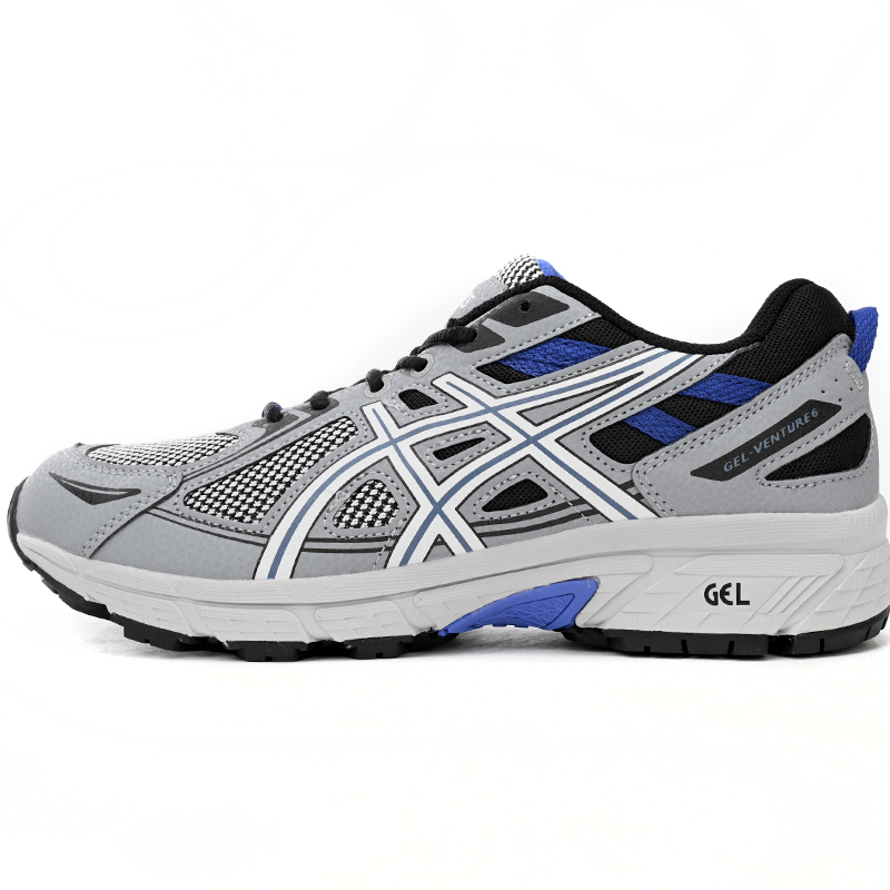 Asics Gel-venture Black Royal Blue Sneakers      1012B359-005 - DopestKickz