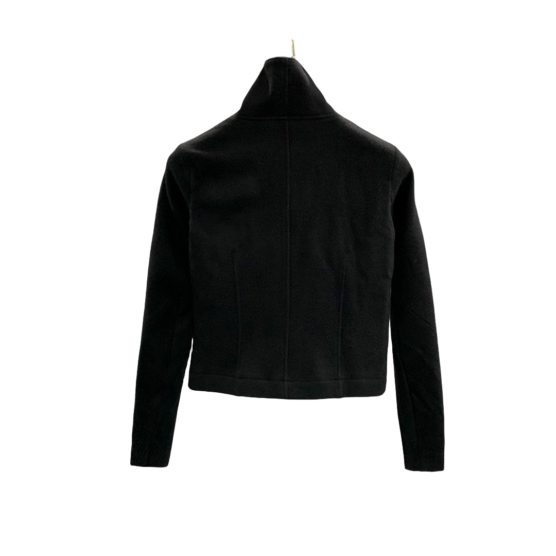 Rick Owens Zipped Virgin Wool Jacket - DopestKickz