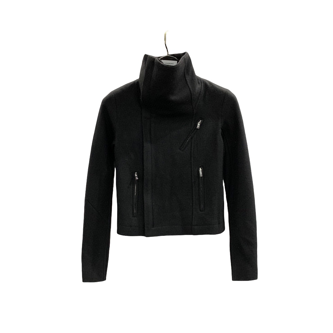 Rick Owens Zipped Virgin Wool Jacket - DopestKickz