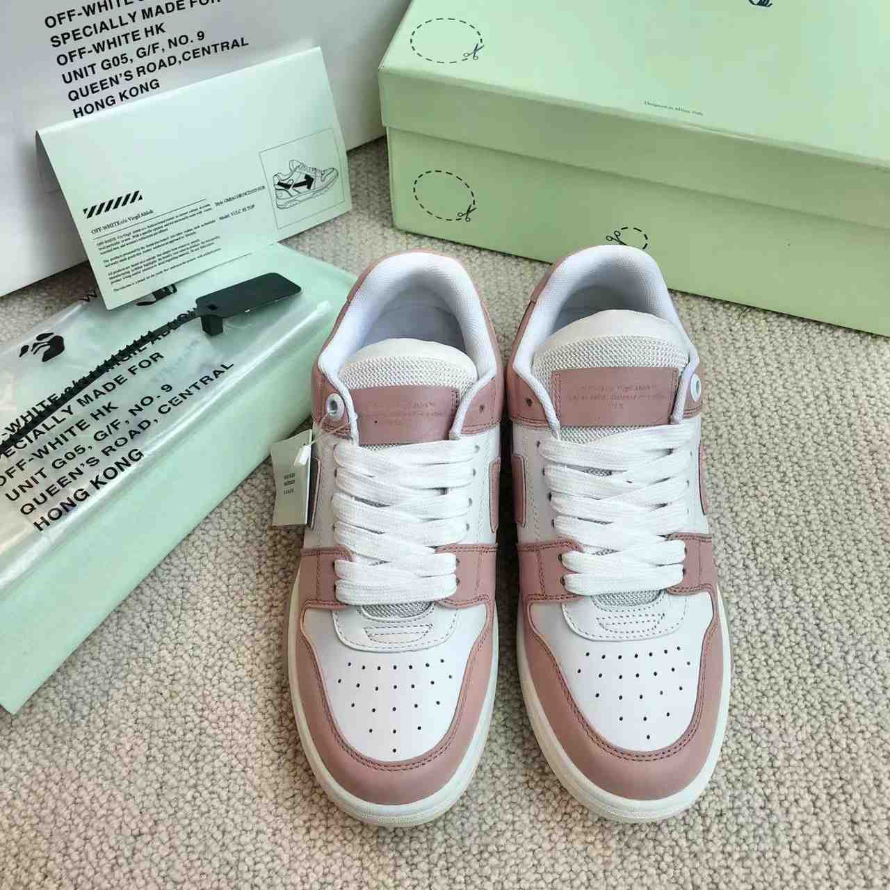 Off-White Out Of Office Lace-Up Sneakers - DopestKickz