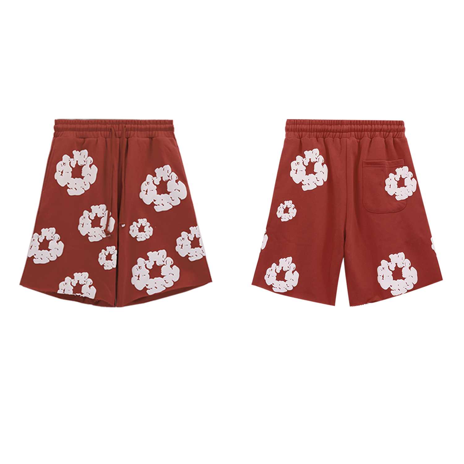 Denim Tears Cotton Wreath Sweat Shorts - DopestKickz