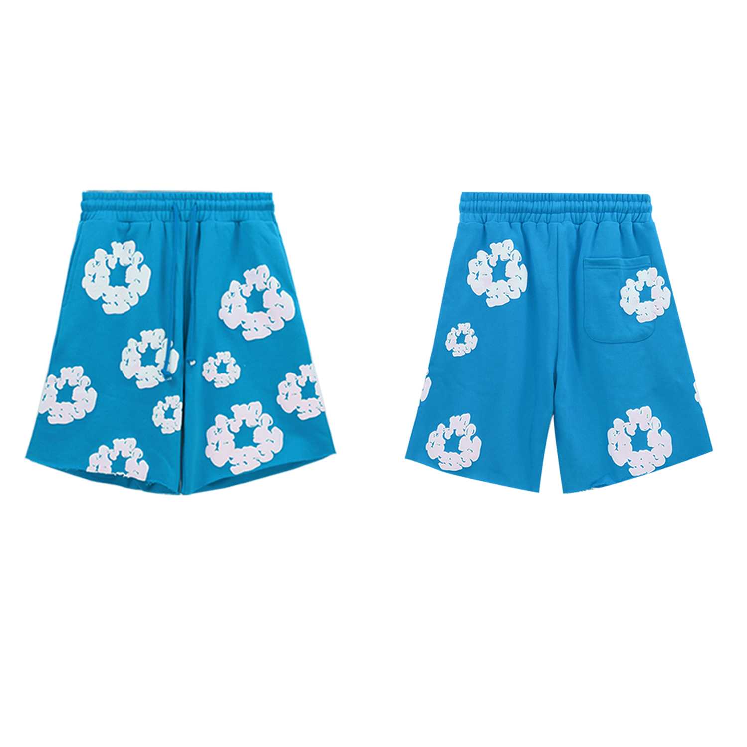 Denim Tears Cotton Wreath Sweat Shorts - DopestKickz