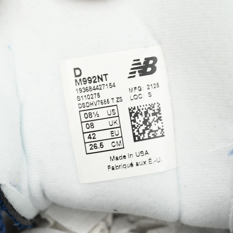 New Balance 992 Blue Green Pink Sneakers      M992NT  - DopestKickz