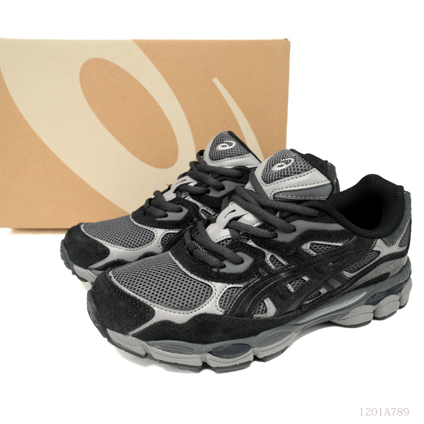 Asics GEL-NYC black ash Sneakers      1201A789 - DopestKickz