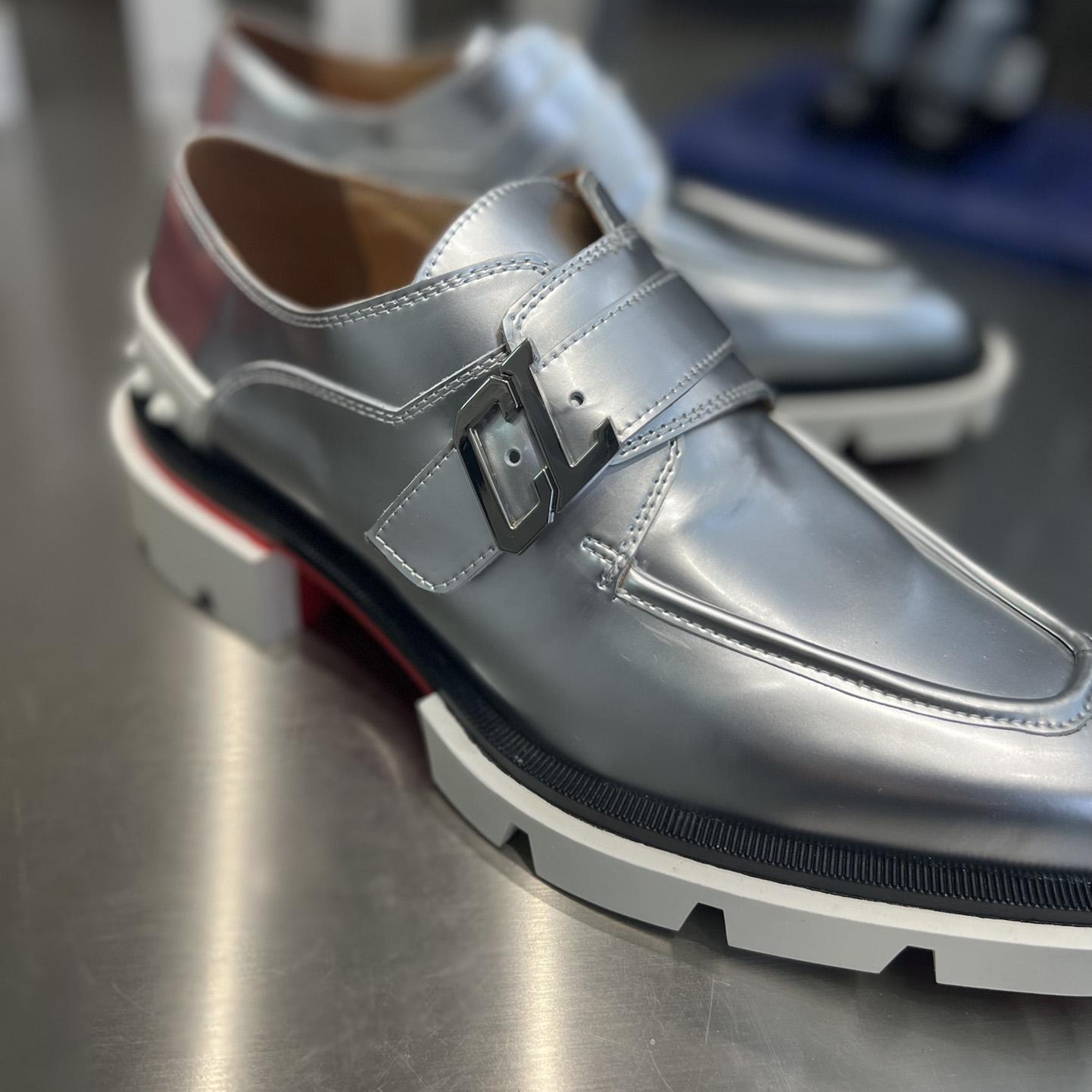 Christian Louboutin Our Georges Monk Strap Oxford - DopestKickz