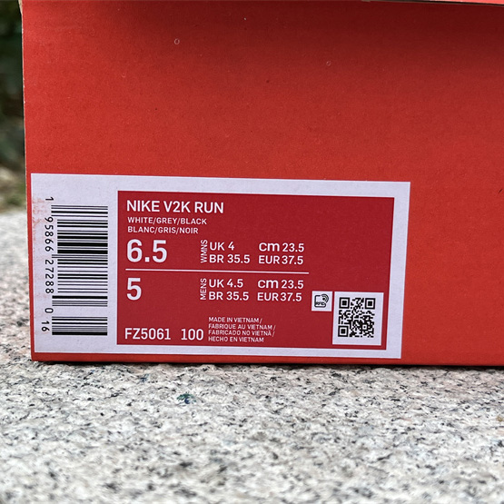 Nike Wmns v2k Runtekk Low ''White Grey Pink'' Sneaker       FZ5061-100 - DopestKickz