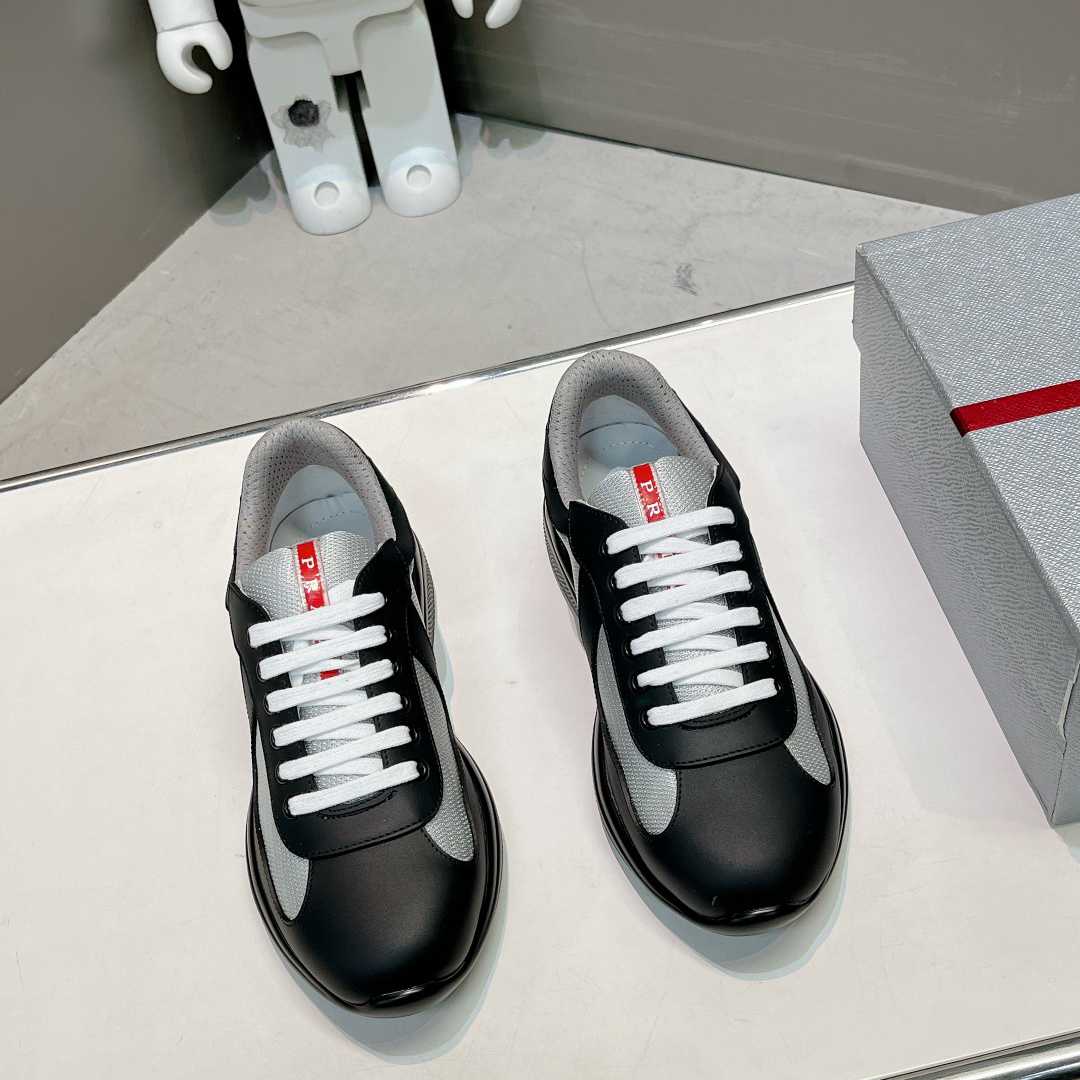 Prada America's Cup Soft Rubber And Bike Fabric Sneakers - DopestKickz