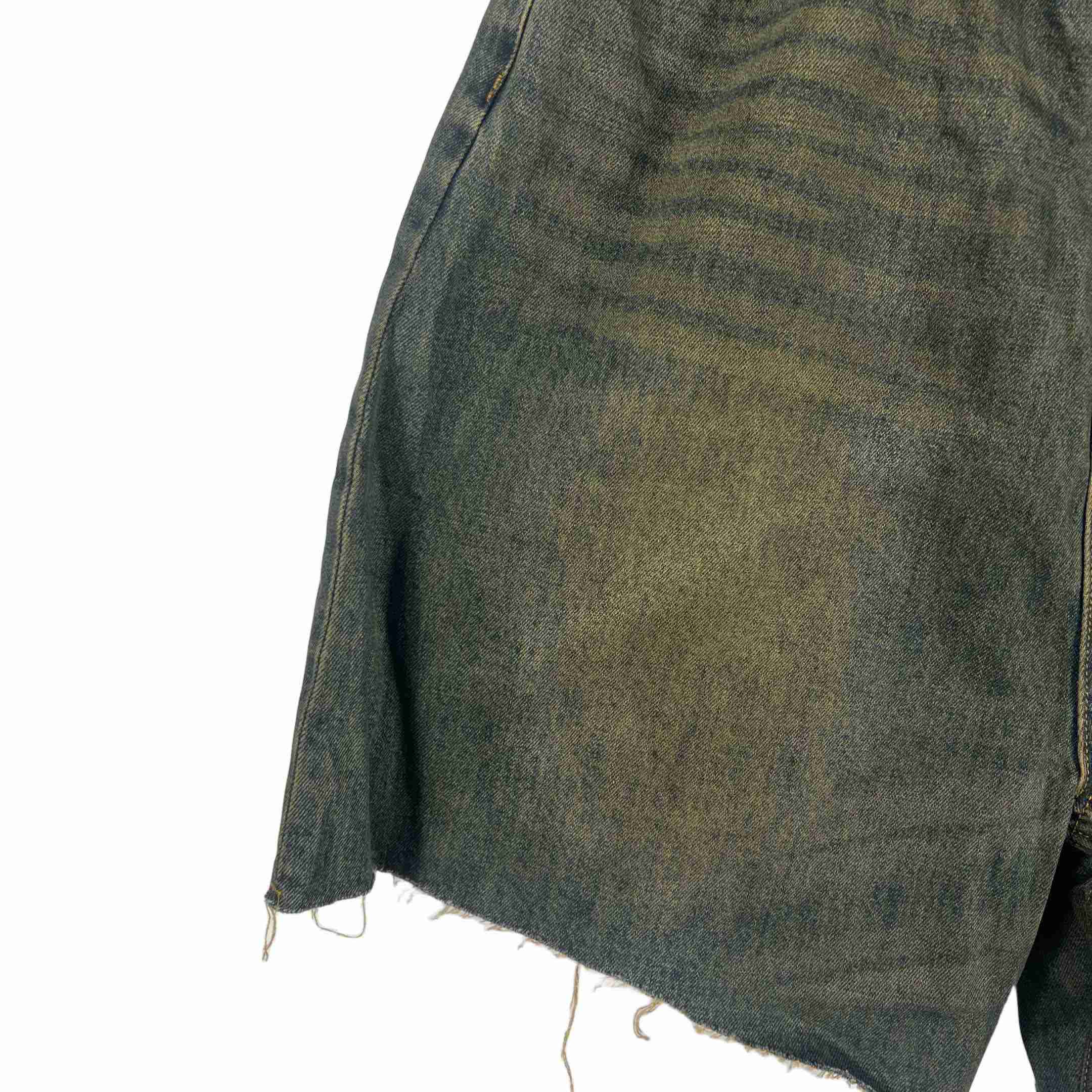 Balenciaga Denim Shorts - DopestKickz