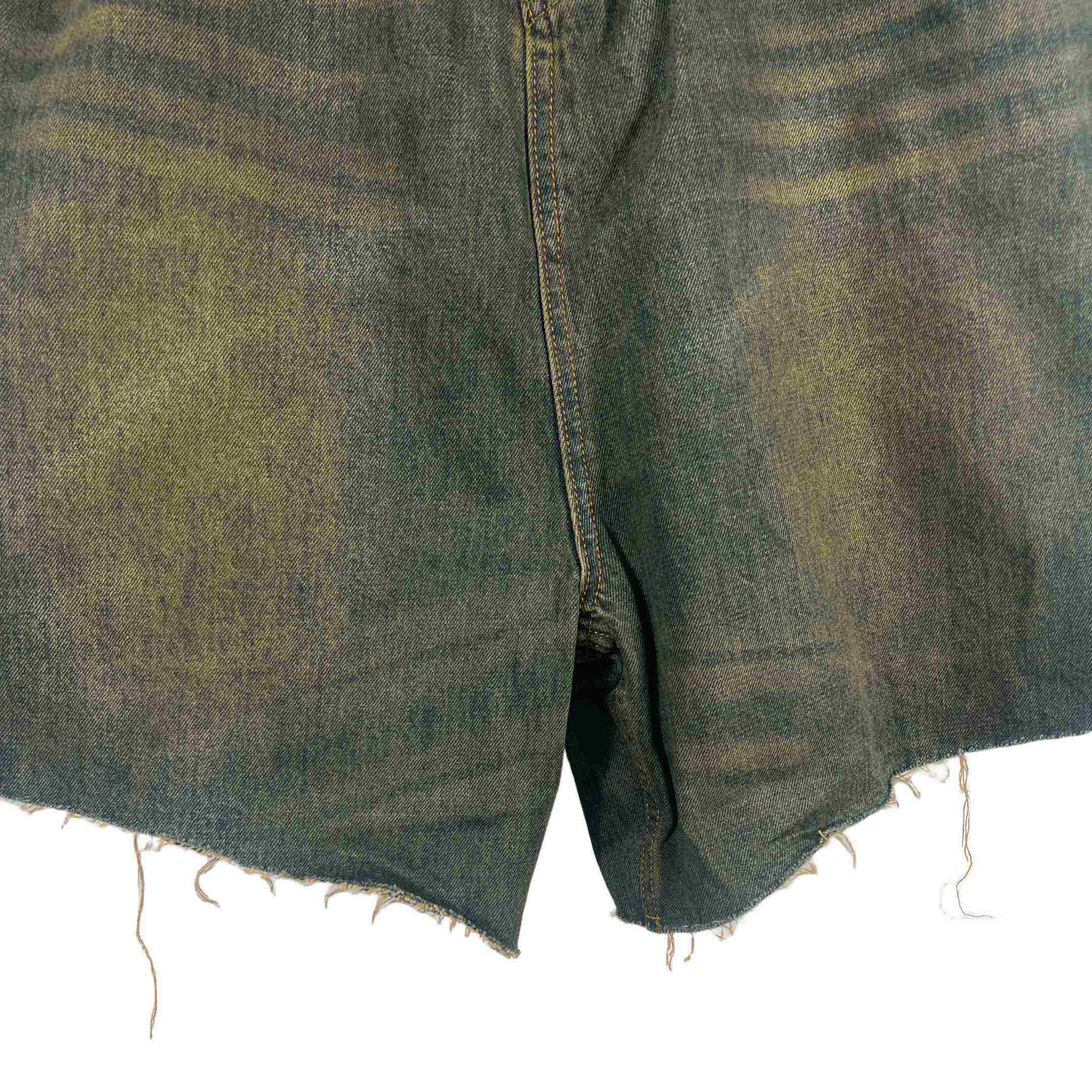 Balenciaga Denim Shorts - DopestKickz