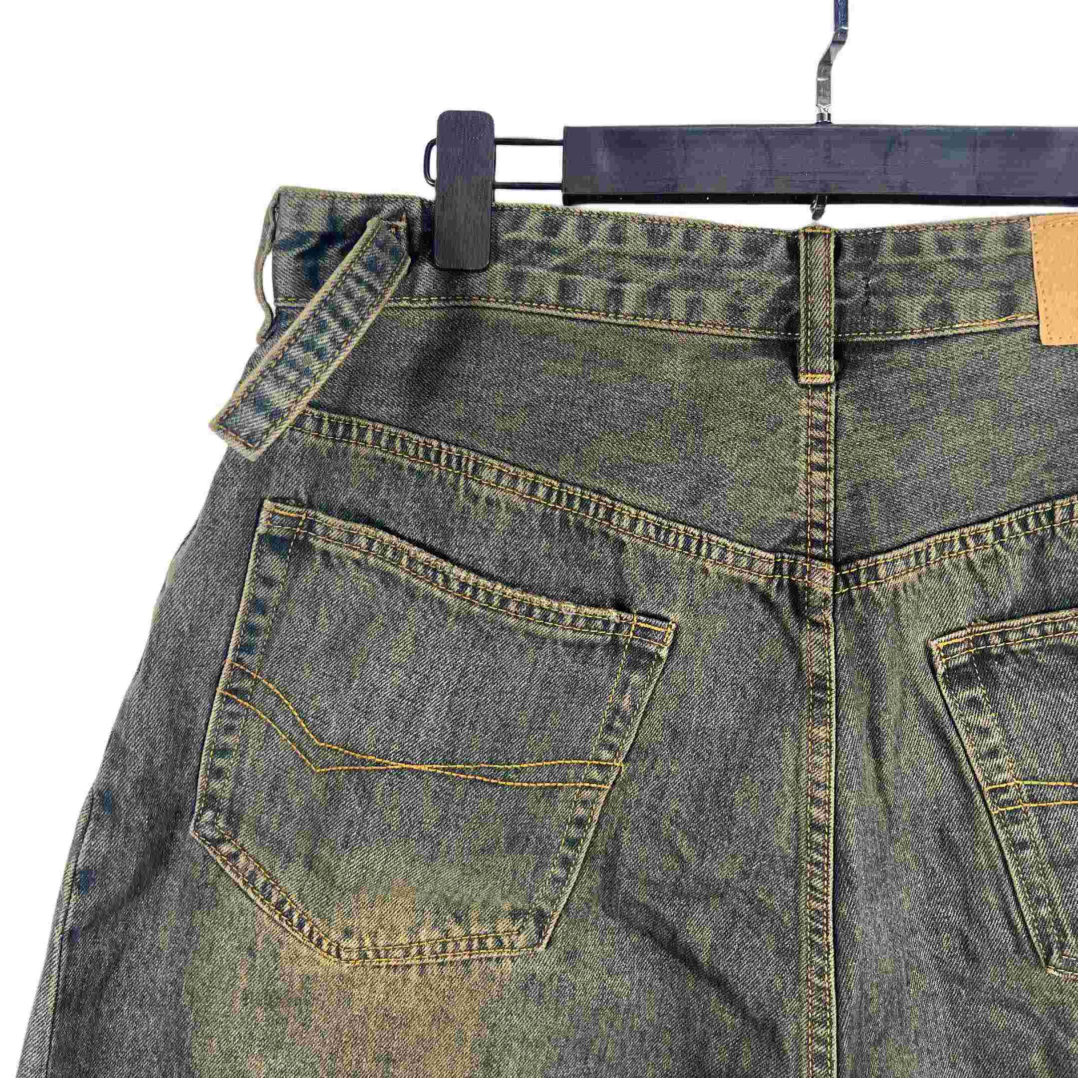 Balenciaga Denim Shorts - DopestKickz