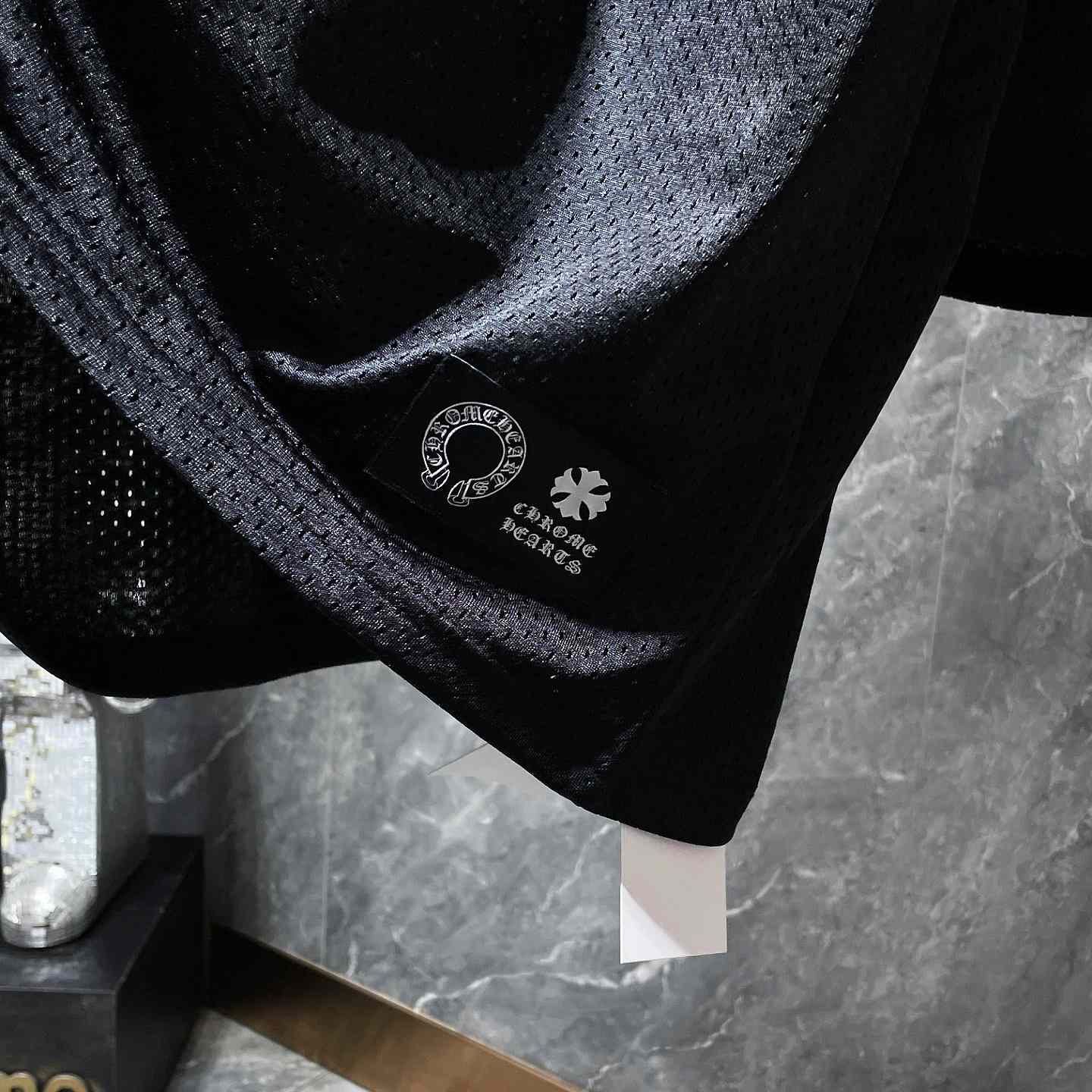 Chrome Heart Mesh Tee & Shorts - DopestKickz