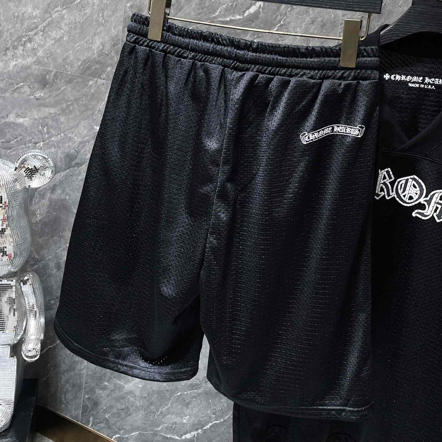 Chrome Heart Mesh Tee & Shorts - DopestKickz