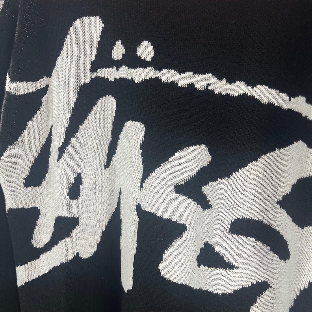 Stussy Logo-knit Jumper - DopestKickz