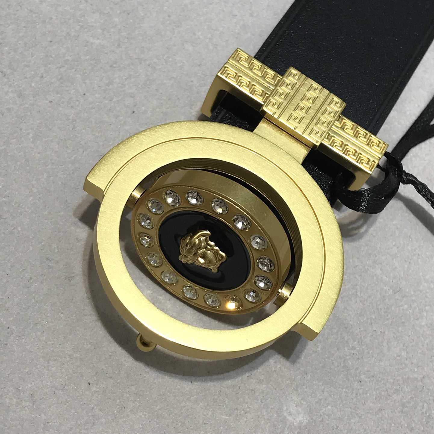 Versace Leather Belt   35mm - DopestKickz