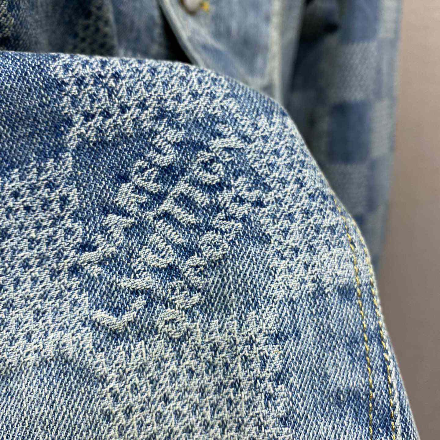 Louis Vuitton Damier Denim Chic Jacket    1AFHU7 - DopestKickz
