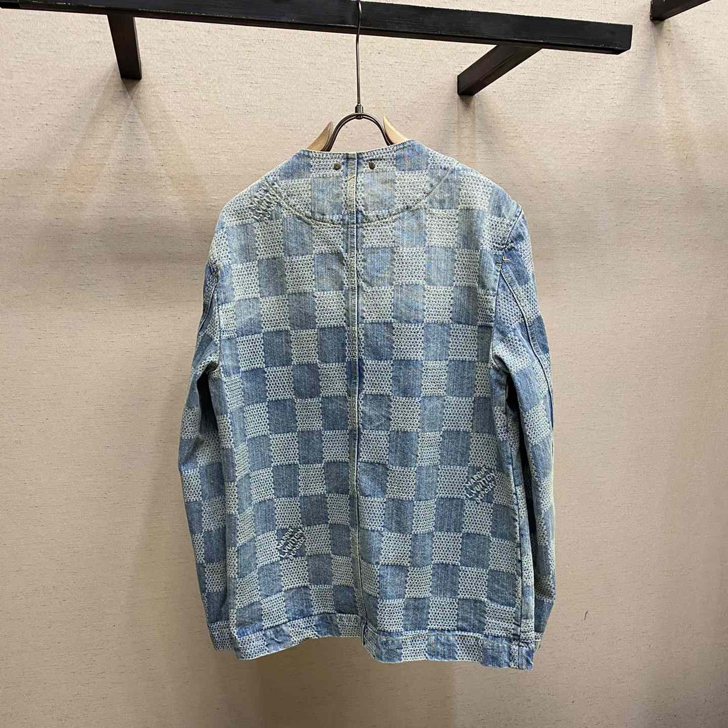 Louis Vuitton Damier Denim Chic Jacket    1AFHU7 - DopestKickz