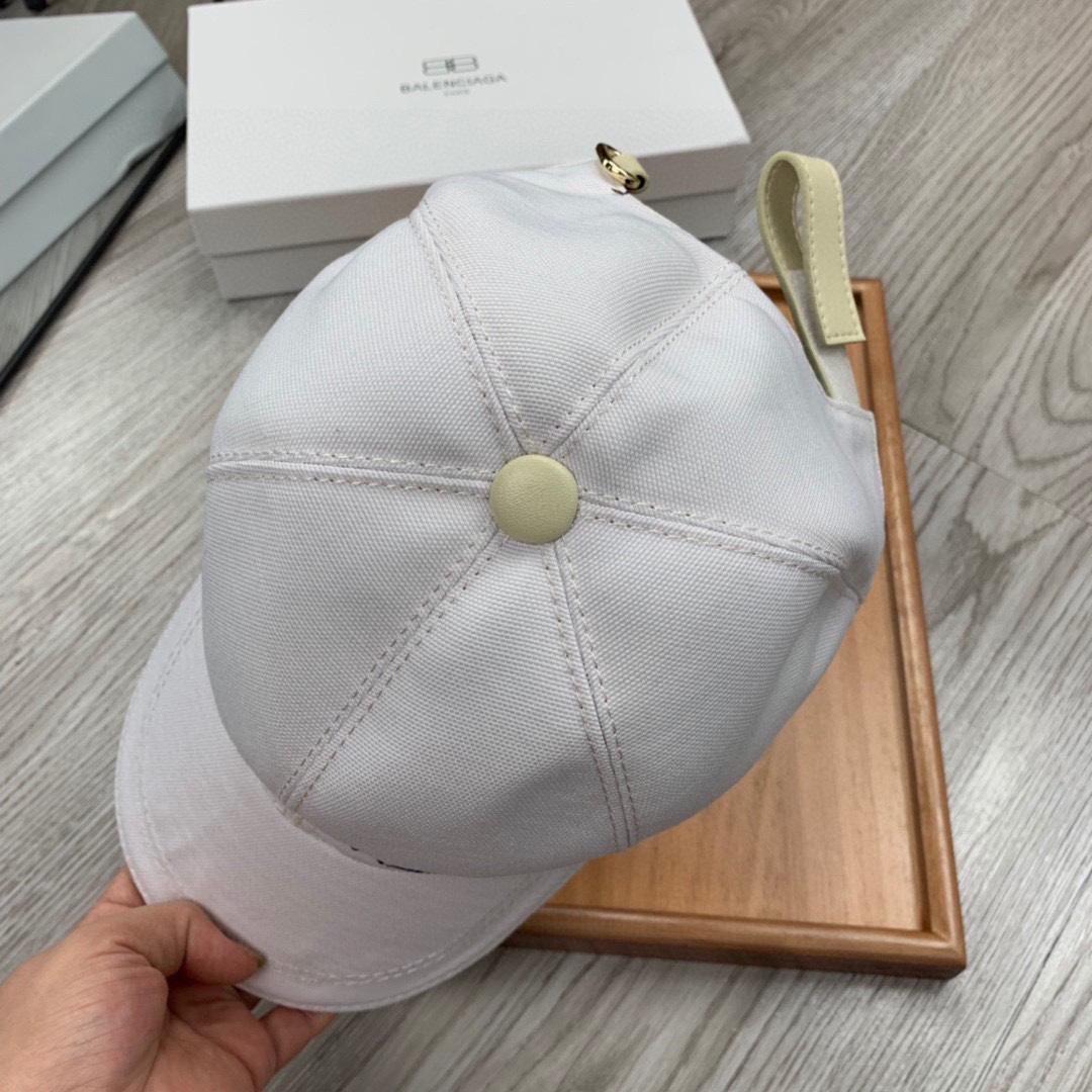 Balenciaga Embroidered-logo Six-panel Cap - DopestKickz