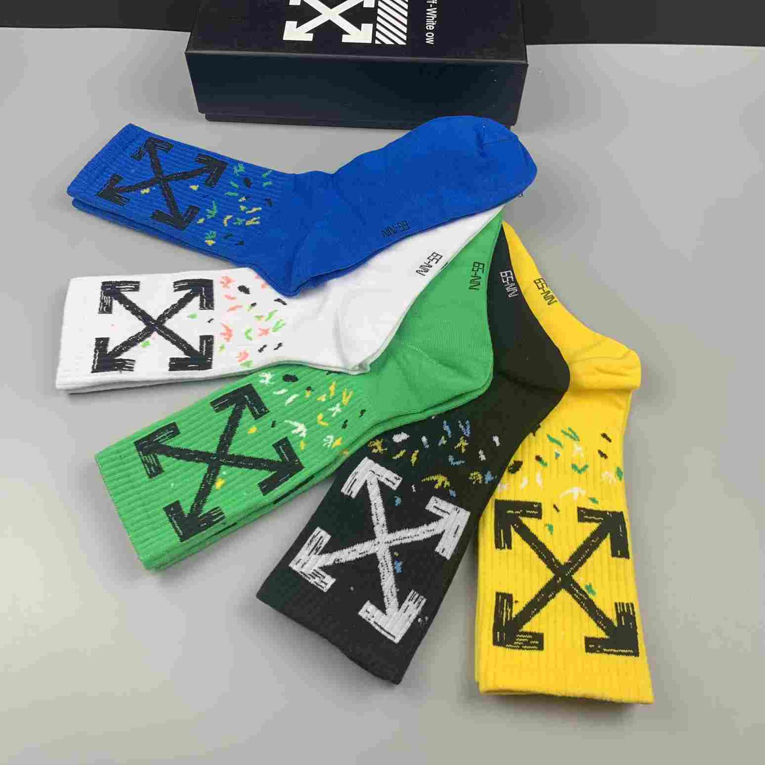 Off White Socks/Box - DopestKickz