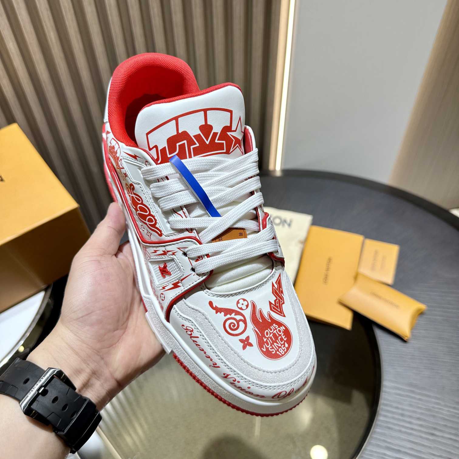 Louis Vuitton LV Trainer Sneaker    1ACELL - DopestKickz