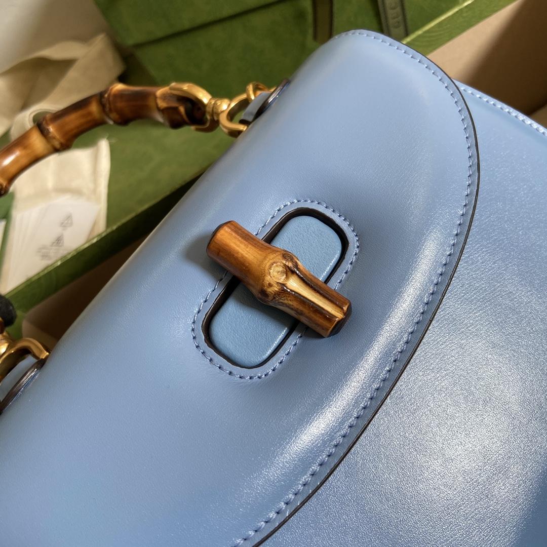 Gucci Bamboo 1947 Small Top Handle Bag   - DopestKickz