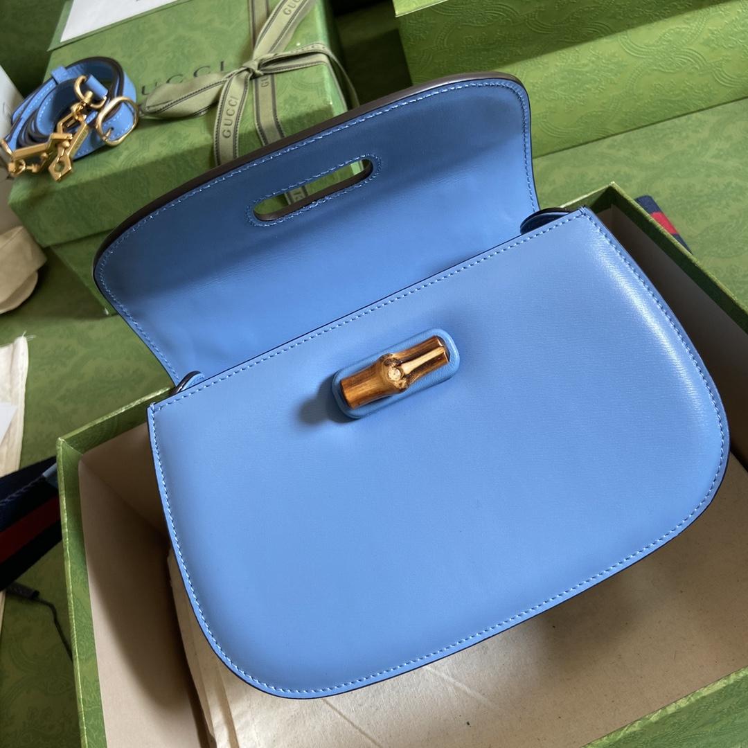 Gucci Bamboo 1947 Small Top Handle Bag   - DopestKickz
