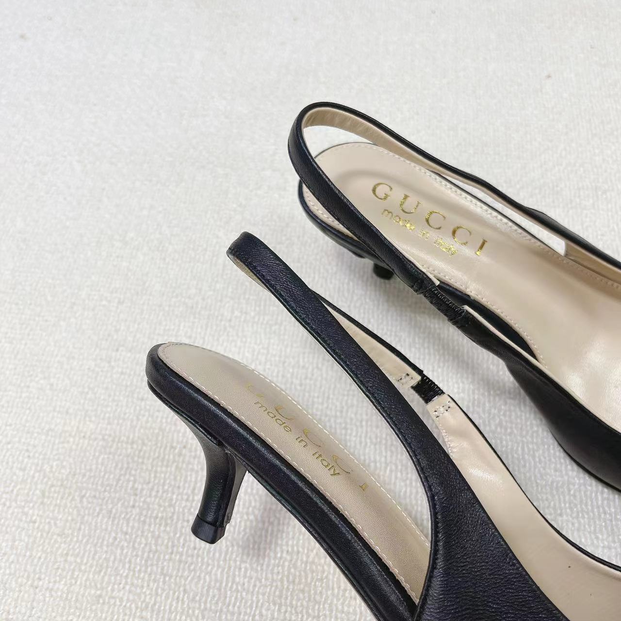 Gucci Women's Horsebit Slingback Pump - DopestKickz
