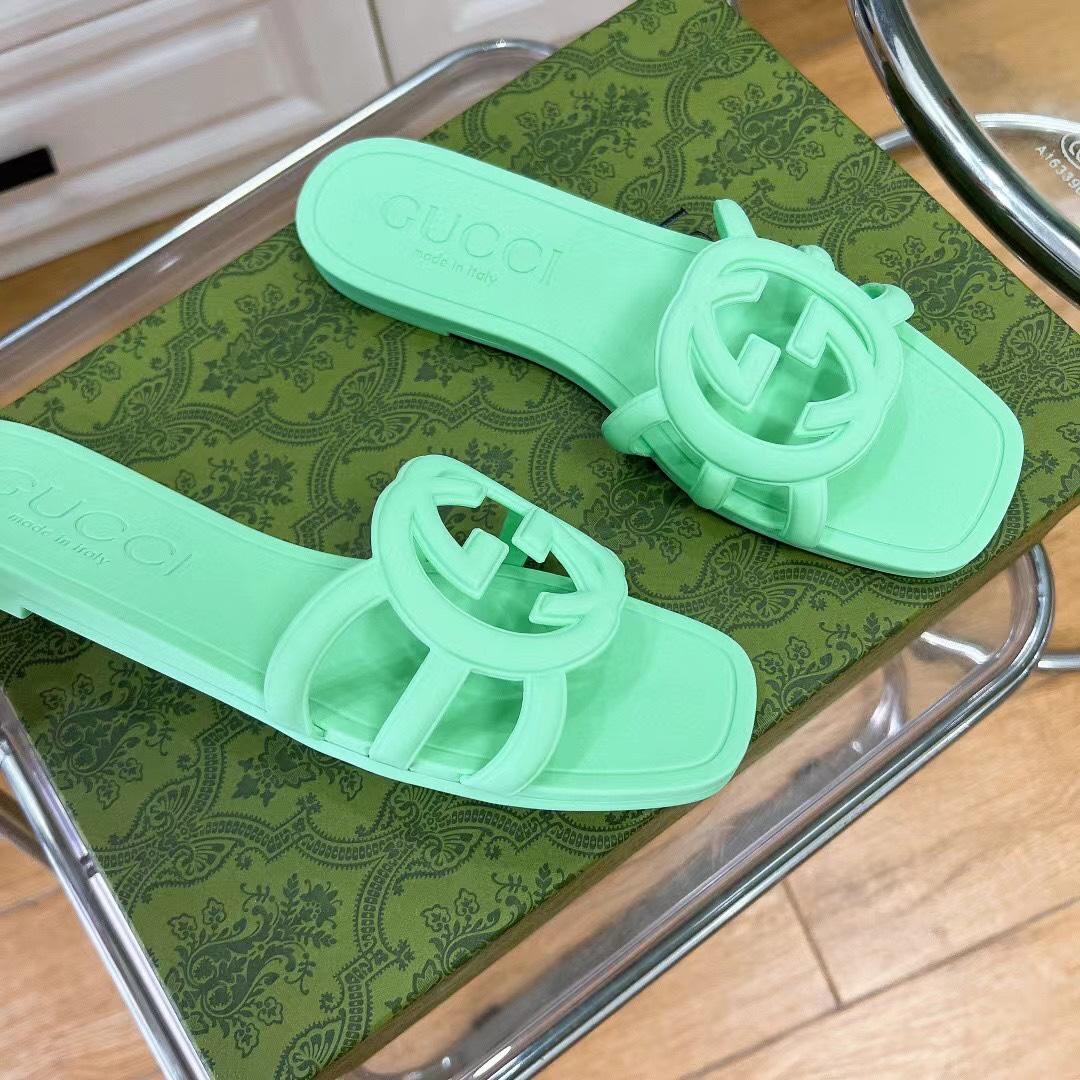 Gucci Women's Interlocking G Slide Sandal - DopestKickz
