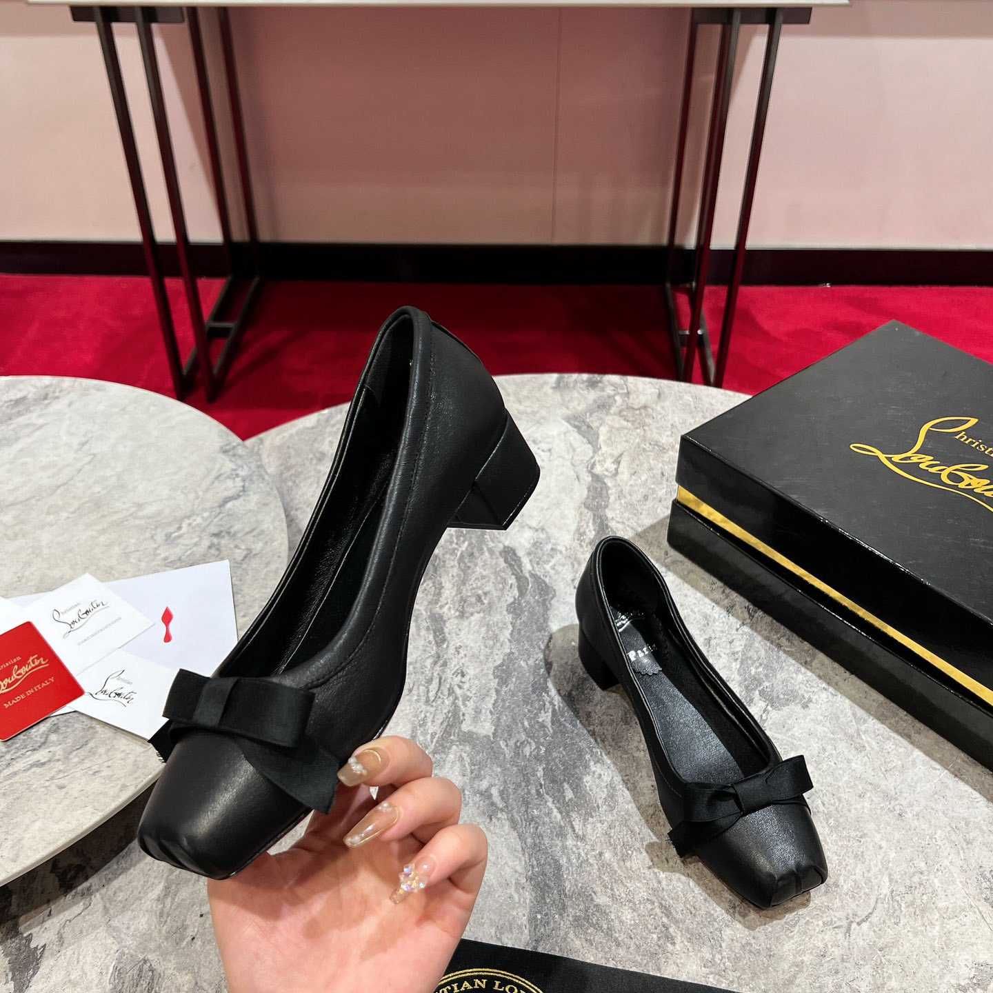 Christian Louboutin Mamaflirt 30mm Ballerinas - DopestKickz