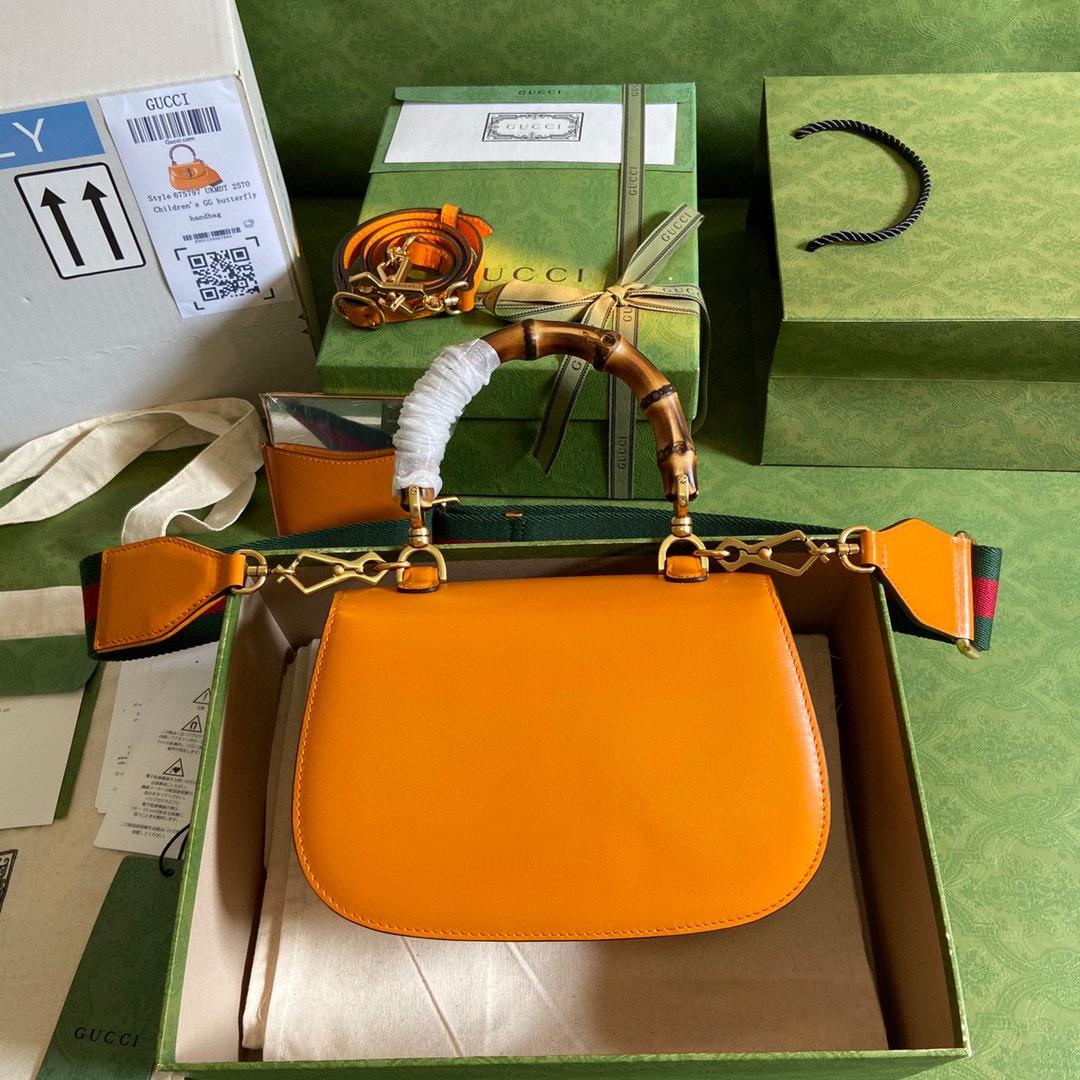Gucci Bamboo 1947 Small Top Handle Bag   - DopestKickz