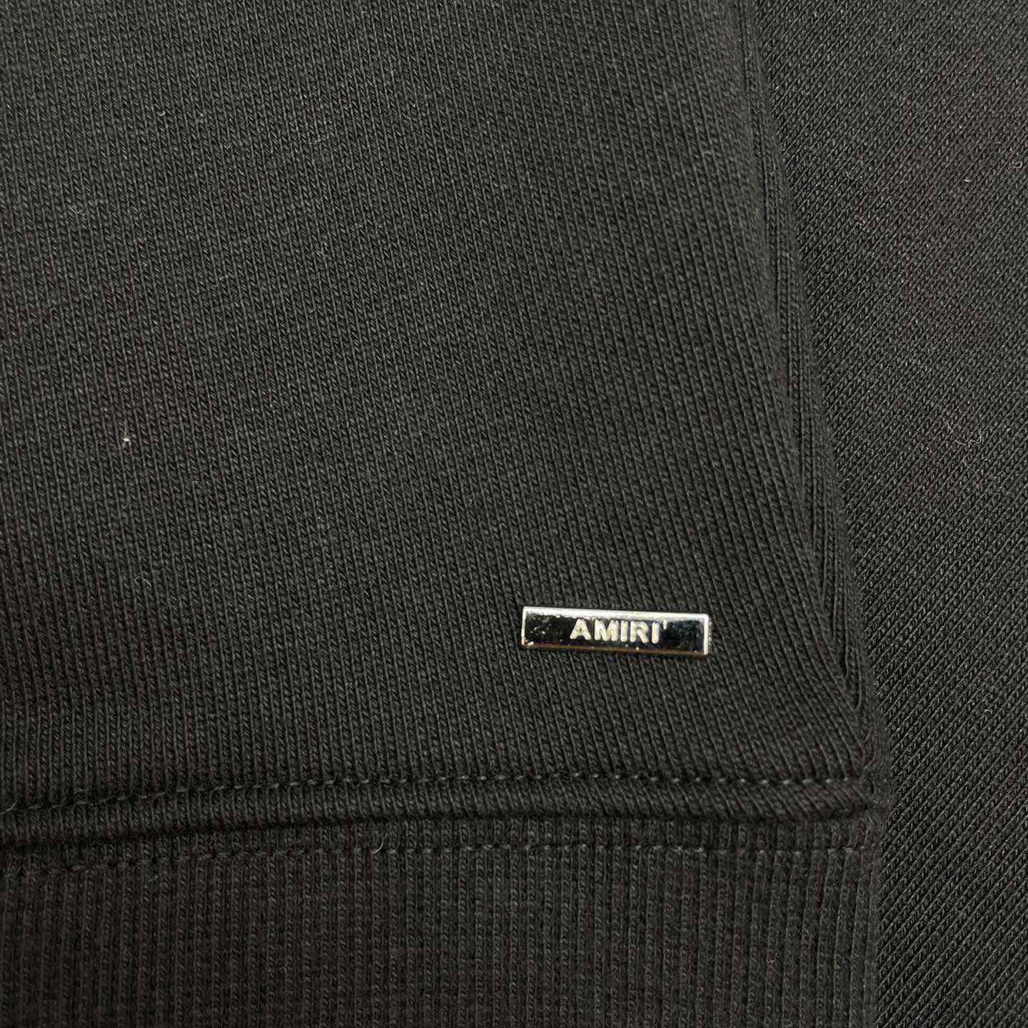 Amiri Logo Patch Drawstring Hoodie - DopestKickz