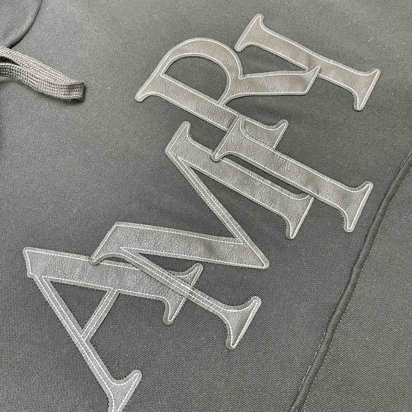 Amiri Logo Patch Drawstring Hoodie - DopestKickz