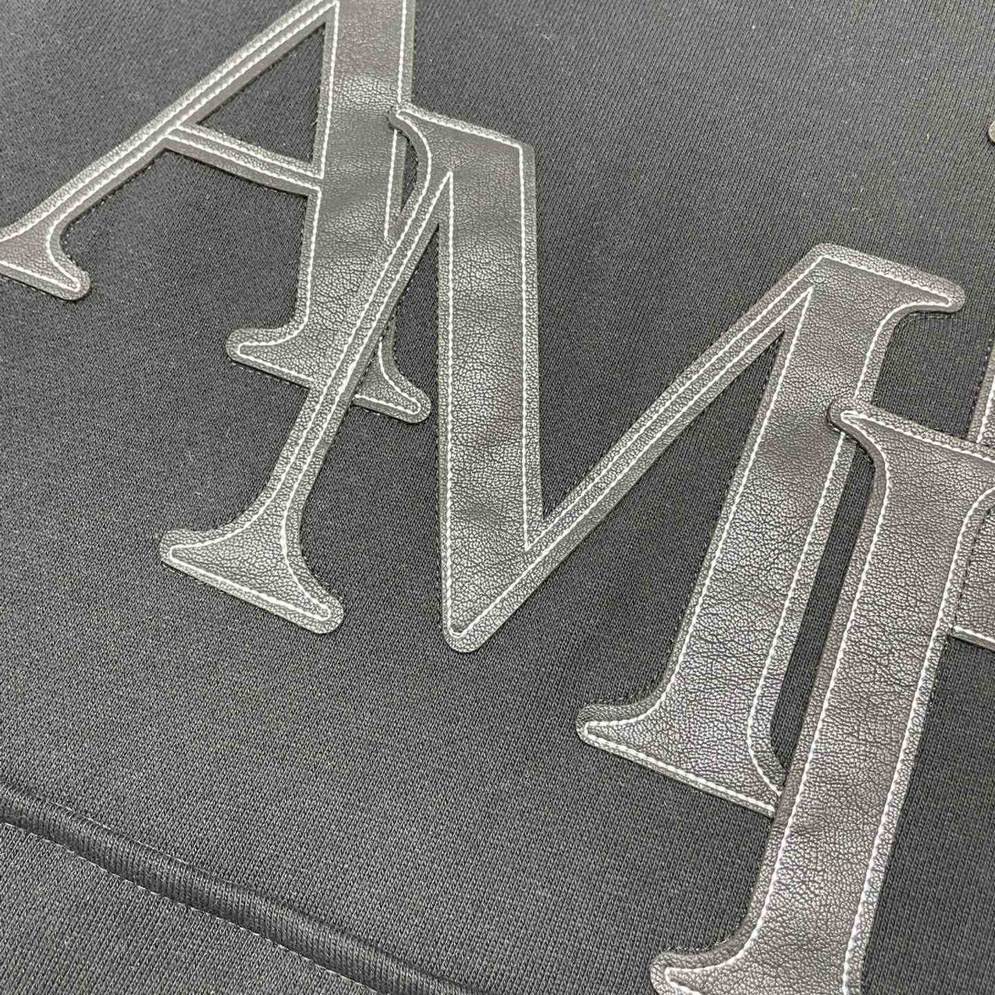 Amiri Logo Patch Drawstring Hoodie - DopestKickz